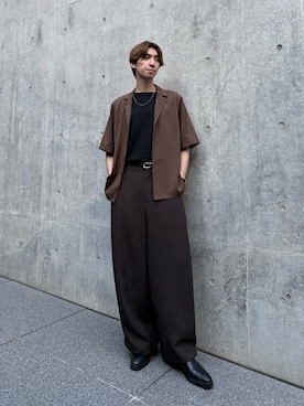 ますだ みつきさん(メンズ・181cm)の夏コーディネート