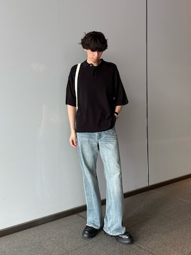 「アイテム（パンツ）」を使った、ますだ　みつきさん（メンズ・181cm）の夏コーディネート