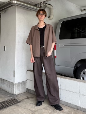 ますだ みつきさん(メンズ・181cm)の夏コーディネート