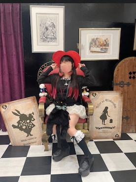 「Chico（チコ）のアイテム（パンツ、ホワイト系）」を使った、あかねさん（レディース・147cm）の春コーディネート