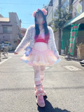 「grounds（グラウンズ）のアイテム」を使った、あかねさん（レディース・147cm）の冬コーディネート