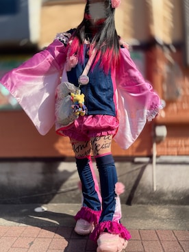 「grounds（グラウンズ）のアイテム」を使った、あかねさん（レディース・147cm）の冬コーディネート