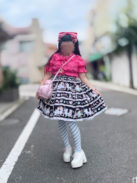 「Handmade（ハンドメイド）のアイテム」を使った、あかねさん（レディース・147cm）の夏コーディネート