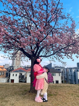 「grounds（グラウンズ）のアイテム」を使った、あかねさん（レディース・147cm）の冬コーディネート