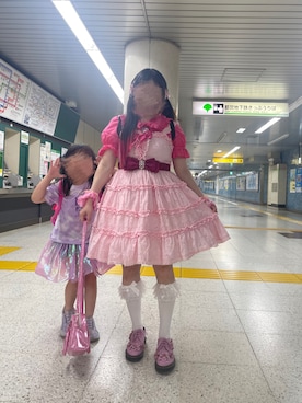 「Metamorphose（メタモルフォーゼ）のアイテム」を使った、あかねさん（レディース・147cm）の春コーディネート