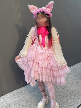 「ハンドメイド」｜あかねさん（レディース・147cm）の春コーディネート