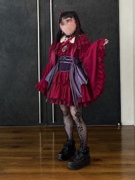 「Handmade（ハンドメイド）のアイテム」を使った、あかねさん（レディース・147cm）の夏コーディネート