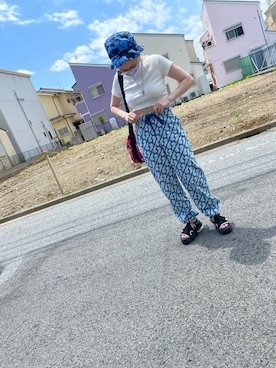 「ALIVE（アライブ）のアイテム」を使った、あかねさん（レディース・147cm）の春コーディネート