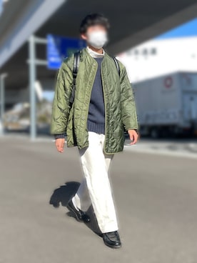 Renさん（メンズ・172cm）の冬コーディネート