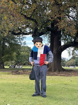 「COLIN（コリン）のアイテム」を使った、Renさん（メンズ・172cm）の春コーディネート