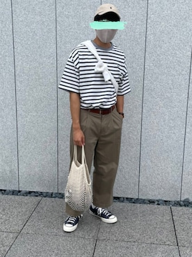 「y/m by MARSEE（イムバイマーシー）のアイテム」を使った、Renさん（メンズ・172cm）の秋コーディネート