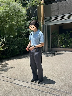 「JALAN SRIWIJAYA（ジャランスリウァヤ）のアイテム」を使った、Renさん（メンズ・172cm）の春コーディネート