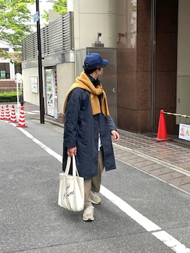 「y/m by MARSEE（イムバイマーシー）のアイテム」を使った、Renさん（メンズ・172cm）の春コーディネート