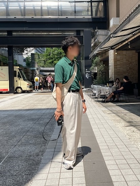 「みんなの白Tフェス」｜「アイテム（その他）」を使った、Renさん（メンズ・172cm）の夏コーディネート
