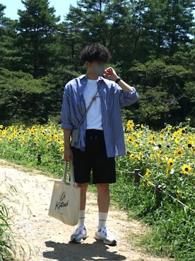 Renさん（メンズ・172cm）の夏コーディネート