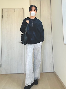 「アイテム（アクセサリー）」を使った、Taaさん（メンズ・185cm）の秋コーディネート