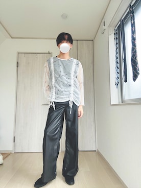 「アイテム（アクセサリー）」を使った、Taaさん（メンズ・185cm）の秋コーディネート