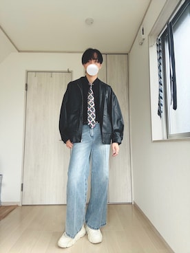 「アイテム（フォーマルスーツ/小物）」を使った、Taaさん（メンズ・185cm）の秋コーディネート