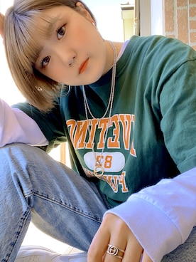 「ストリート系」｜natyu0731さん（レディース・163cm・20代）の秋コーディネート