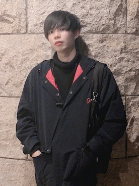 「アイテム（PC・スマホグッズ/家電）」を使った、Renさん（メンズ・177cm・20代）の秋コーディネート
