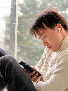 「PAZZO（パッゾ）のアイテム」を使った、ghdiuykimgさん（メンズ・165cm）の秋コーディネート