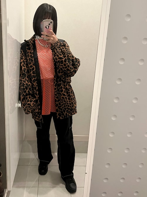 バレンシアガ　レオパードジャケット 中古・古着通販】BALENCIAGA (バレンシアガ) 19AW Leopard Down Jacket