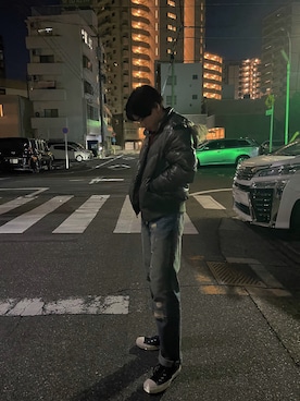「アイテム（ジャケット/アウター）」を使った、まおさん（メンズ・172cm・10代）の秋コーディネート