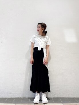 AYU KAMEIさん(レディース・158cm)の春コーディネート