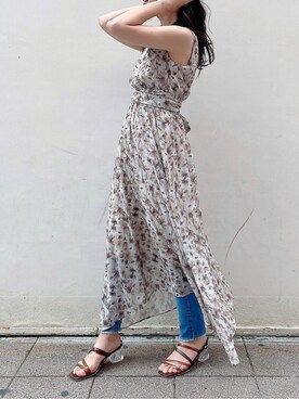 AYU KAMEIさん（レディース・158cm）の夏コーディネート