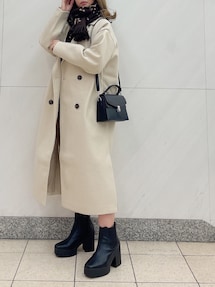 チェスターコート　dazzlin dazzlin（ダズリン）の「ビックシルエットチェスターコート