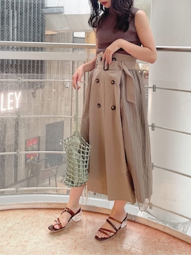 AYU KAMEIさん(レディース・158cm)の夏コーディネート