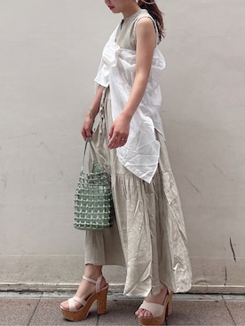 AYU KAMEIさん(レディース・158cm)の夏コーディネート