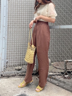 AYU KAMEIさん(レディース・158cm)の夏コーディネート