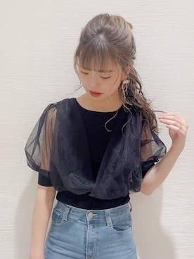 AYU KAMEIさん(レディース・158cm)の春コーディネート