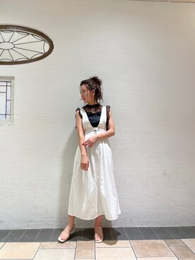 AYU KAMEIさん（レディース・158cm）の夏コーディネート