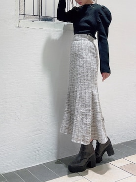 AYU KAMEIさん(レディース・158cm)の冬コーディネート