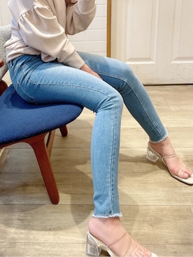 AYU KAMEIさん（レディース・158cm）の春コーディネート