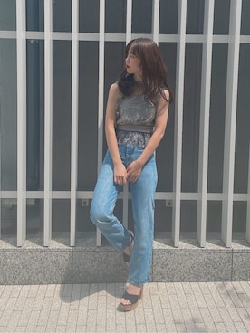 AYU KAMEIさん（レディース・158cm）の夏コーディネート