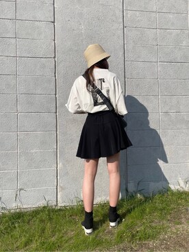 AYU KAMEIさん（レディース・158cm）の春コーディネート