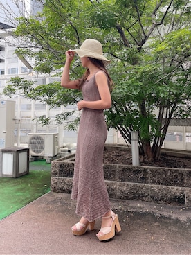 AYU KAMEIさん（レディース・158cm）の夏コーディネート