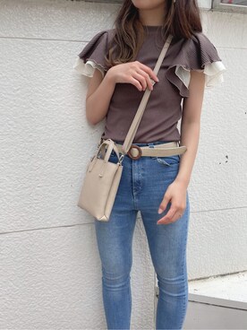 AYU KAMEIさん（レディース・158cm）の夏コーディネート