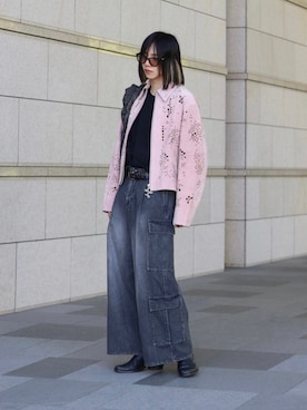 「LAD MUSICIAN（ラッドミュージシャン）のアイテム」を使った、YUKIさん（メンズ・175cm）の秋コーディネート