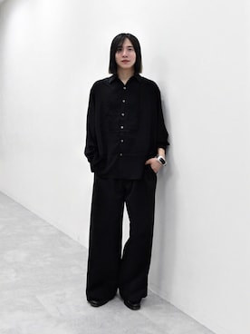 「アイテム（トップス）」を使った、YUKIさん（メンズ・175cm）の夏コーディネート