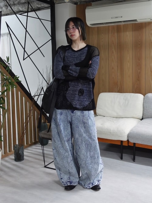 メゾンスペシャル　Prime-Wide Denim Balloon Pants Prime-Wide Denim Balloon Pants