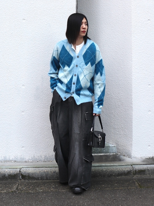 「CIYOT(シヨウト)の【CIYOT】テレコリブ コンパクトフィット ヘンリーネック長袖Tシャツ(Tシャツ/カットソー)」を使った、YUKIさん(メンズ・175cm)の秋コーディネート
