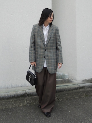 「BLAYMORE(ブレイモア)の【BLAYMORE】Letter Open Ring / オープンリング(リング)」を使った、YUKIさん(メンズ・175cm)の秋コーディネート