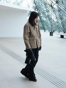 「Barbour（バブアー）のアイテム」を使った、YUKIさん（メンズ・175cm）の秋コーディネート