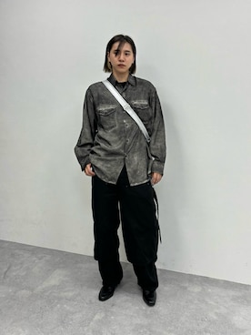 「LAD MUSICIAN（ラッドミュージシャン）のアイテム」を使った、YUKIさん（メンズ・175cm）の秋コーディネート