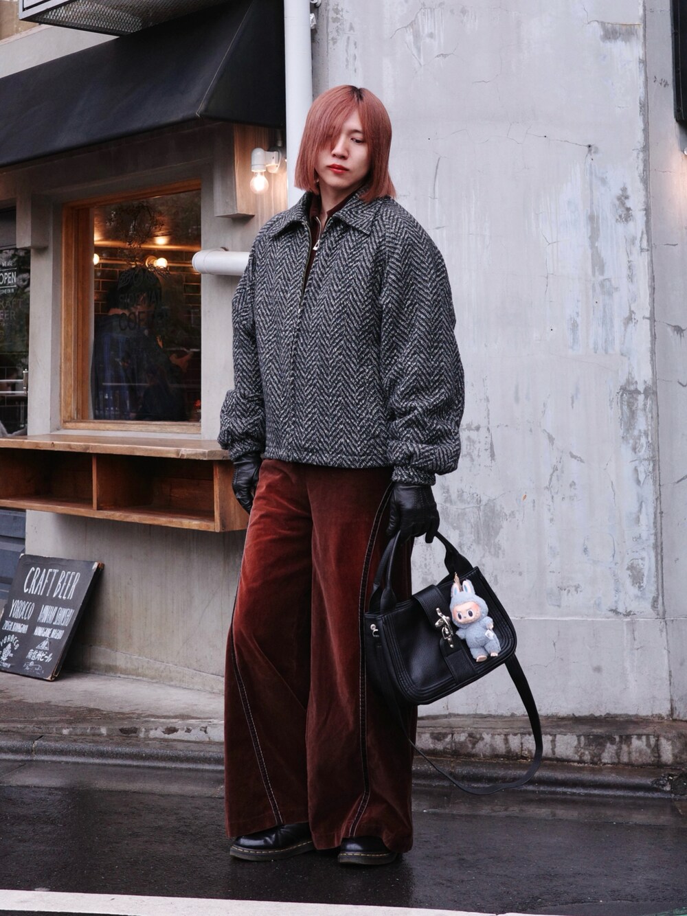 BLAYMORE】Herringbone Zip Up Blouson / ヘリンボーン ジップアップを