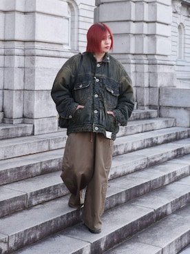 YUKIさん（メンズ・175cm）の冬コーディネート